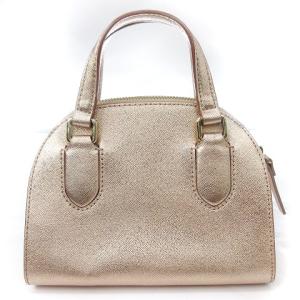 kate spade new york 2way ショルダー ハンド バッグ WKRU5638 メタリック ピンクゴールド 鞄 SM0