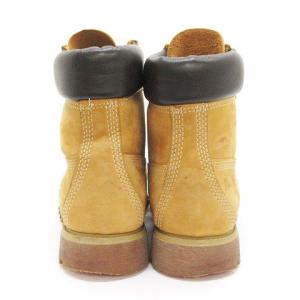 Timberland 6インチ プレミアムブーツ ヌバック イエローブーツ 10061 ウィート 茶系 9.5W SM0