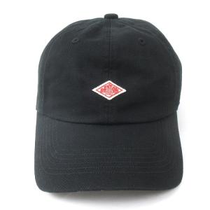DANTON チノ 6パネル キャップ 6PANEL CAP JD-7144 ブラック