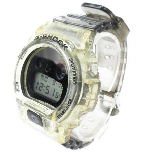 CASIO G-SHOCK 腕時計 クリアスケルトン デジタル クオーツ DW-6900SK クリア グレー