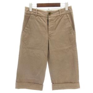 ワイド ハーフ パンツ ロールアップ MHW0752 モカベージュ