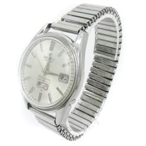 SEIKO マチック Weekdater 腕時計 自動巻き 35石 アナログ シルバー系 SM0