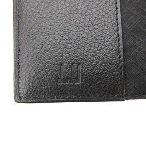 dunhill D-EIGHT ディーエイト キーケース 6連 フック ロゴ レザー ブラック 黒 SM0