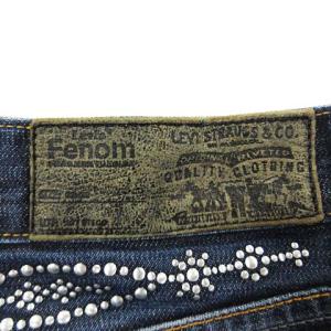Levi's FM20L-0024 FENOM FRAGMENT DESIGN デニムパンツ スタッズ 32 青