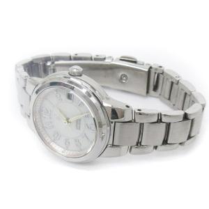 CITIZEN クロスシー XC 腕時計 エコドライブ E011-T010598 デイト 2Pダイヤ シルバー系 SM0