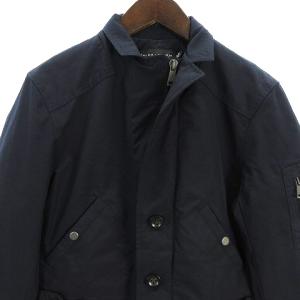 RALPH LAUREN ブラックレーベル フィールドジャケット ブルゾン ミリタリー 中綿 無地 ダークネイビー 濃紺 XS SM0
