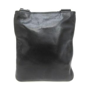 BALLY ショルダーバッグ レザー 牛革 スクエア ロゴ SM0