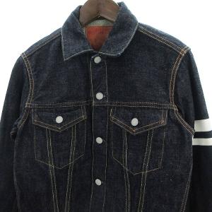 桃太郎ジーンズ MOMOTARO JEANS 出陣ライン 3rd デニムジャケット ダブルポケット コットン 3105SP インディゴ 36