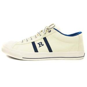 REGAL スニーカー ローカットシューズ 刺繍 オフホワイト ネイビー
