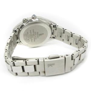 SEIKO 1B35-0AA0 ルキア レディダイヤ 腕時計 アナログ 電波 デイト シルバー