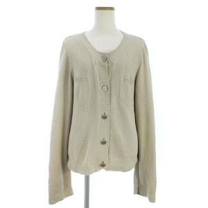 99C クルーズコレクション カーディガン ココボタンコットン  38 ベージュ