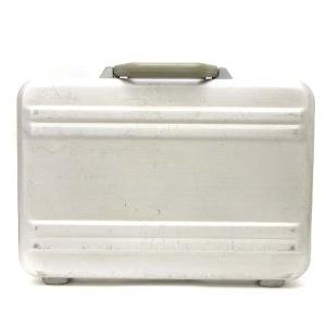 ZERO HALLIBURTON アタッシュケース ビジネスバッグ アルミ ダイヤルロック式 シルバーカラー SM0