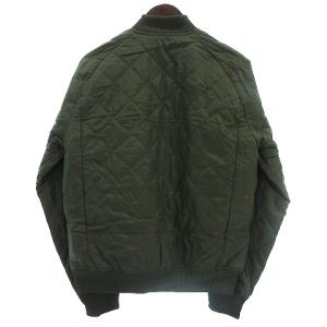 adidas Originals タグ付き ジャケット ブルゾン キルティング トレフォイルロゴ 中綿 M69539 カーキ