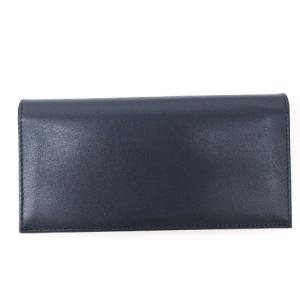 ETTINGER LONG WALLET 長財布 二つ折り ファスナー付き カーフレザー 牛革 ダークネイビー ウォレット SM0