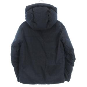 BEAUTY&YOUTH UNITED ARROWS 小松マテーレ ALLIDE 美品 ダウンジャケット アウター 長袖 フード 紺 ネイビー S SM0