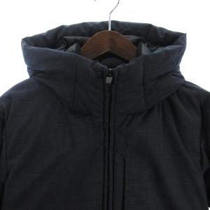 BEAUTY&YOUTH UNITED ARROWS 小松マテーレ ALLIDE 美品 ダウンジャケット アウター 長袖 フード 紺 ネイビー S SM0