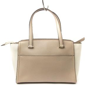kate spade new york トートバッグ ハンド レザー ロゴ プレート WKRU5654 ピンクベージュ 鞄 SM0