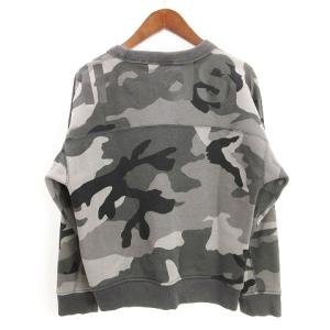 adidas Originals トレーナー スウェット パンツ セットアップ 裏起毛 迷彩 グレー