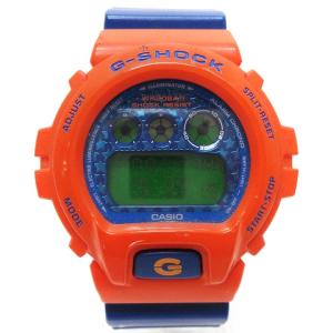 CASIO G-SHOCK クレイジーカラーズ 腕時計 デジタル クオーツ DW-6900SC オレンジ ブルー
