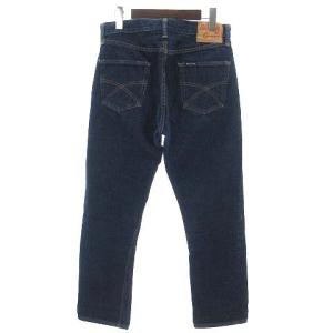 WAREHOUSE Blue-Gray デニムパンツ ジーンズ ジッパーフライ コットン100% 無地 日本製 青 インディゴ W31 SM0