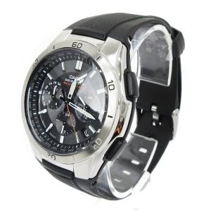 CASIO ウェーブセプター 腕時計 電波 ソーラー マルチバンド6 アナログ WVQ-M410 シルバーカラー ブラック SM0