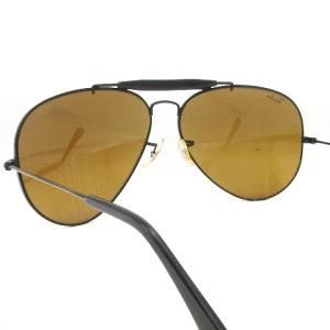 Ray-Ban レクサスコラボ ヴィンテージサングラス アウトドアズマン OUTDOORS MAN ティアドロップ ブラウンレンズ 黒フレーム