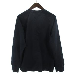 nanamica アルファドライ カーディガン Vネック ストレッチ 無地 フロントボタン SUAS225 ネイビー