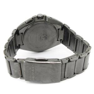 CITIZEN アテッサ 腕時計 電波 ソーラー エコドライブ アナログ チタン ブラック