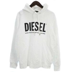 S-GIR-HOOD-DIVISION パーカー フーディ プルオーバー ロゴ ホワイト