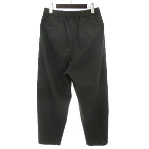ATTACHMENT C/Peパナマツータックイージーパンツ テーパード 無地 ドローコード AP02-202 カーキ