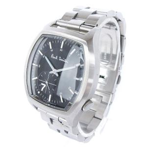PAUL SMITH 腕時計 アナログ クォーツ 1045-T001467 スモセコ 黒文字盤 シルバーカラー ウォッチ SM0