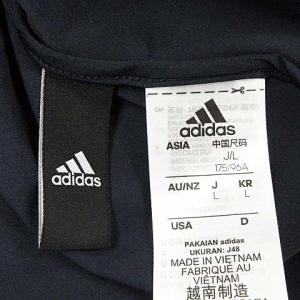 adidas タグ付き 22SS ID2 テーラード ジャケット スナップ 2B ロゴ ストレッチ ナイロン HC9986 紺 ネイビー