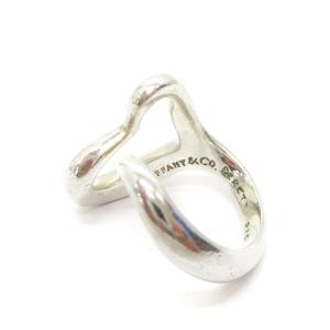 TIFFANY&Co. エレサペレッティ リング オープンハート シルバー 925 総重量5.7g 11号 SM0