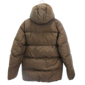 TATRAS CONGO ダウンジャケット フード ナイロン ロゴ ワッペン MTK20A4199 茶 ブラウン 4 SM0