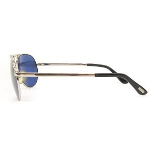 TOM FORD Marko TF144 18V サングラス カラーレンズ ティアドロップ シルバー系 5813 140 アイウェア SM0
