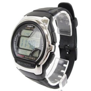 CASIO 腕時計 ウェーブセプター 電波 MULTI BAND5 デジタル クオーツ WV-58J-1AJF ブラック ウォッチ SM0