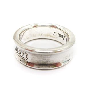 TIFFANY&Co. ナローリング 指輪 1837 シルバー 925 総重量7.5g 11号 アクセサリー SM0