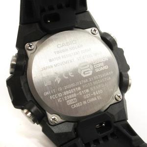 CASIO G-SHOCK G-STEEL タフソーラー Bluetooth対応 腕時計 GST-B400-1AJF シルバー