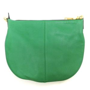 MARC JACOBS FLASH フラッシュ ミニホーボー ショルダーバッグ ロゴ レザー グリーン 緑 SM0