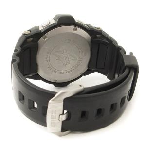 CASIO G-SHOCK GIEZ 腕時計 電波 ソーラー アナログ クロノグラフ GS-1000J シルバー ブラック