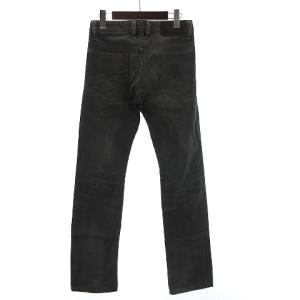 DIESEL CO VIKER レギュラーストレート デニムパンツ ジーンズ コットン ボタンフライ 黒 ブラック W27 L32 SM0