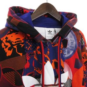 adidas Originals CNY グラフィック パーカー プルオーバー コットン 裏毛 GN5448 カレッジパープル 紫系 M SM0