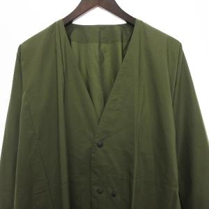 ISSEY MIYAKE 22AW アイムメン カーディガン スナップボタン 3 カーキ