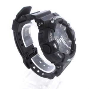 CASIO G-SHOCK 腕時計 アナログ デジタル クオーツ ロータリースイッチ GA-400GB 黒 ブラック ウォッチ SM0
