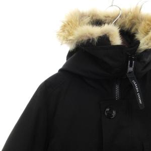 CANADA GOOSE ジャスパーパーカー ダウンジャケット グリフィン リアルファー 3438JM ブラック