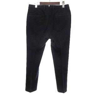 INCOTEX 30型 SLIM FIT コットンウール ダブルフェイス ジャージージャカード パンツ スラックス トラウザーズ ストレッチ