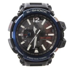 CASIO G-SHOCK GRAVITYMASTER スカイコックピット 腕時計 電波ソーラー GPSハイブリット 文字盤黒