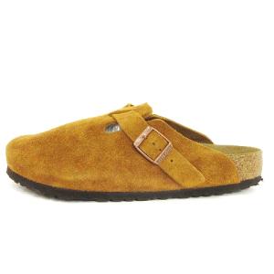 BIRKENSTOCK Boston ボストン サボサンダル シューズ スエード 茶 ブラウン 26cm SM0