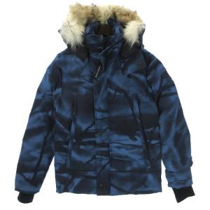 3808MA WYNDHAM PARKA ダウンジャケット ブルー ブラック