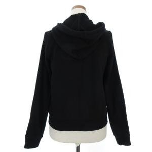 MICHAEL Michael Kors パーカー ジャケット ジップアップ ジャージ サイドライン ロゴ F 黒 白 ブラック ホワイト S